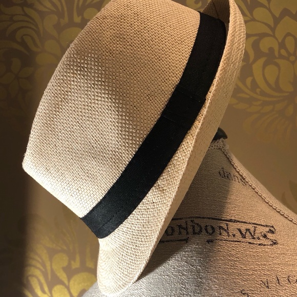 New Fedora Hat with Black Leather Belted Kids Size - Picture 3 of 8